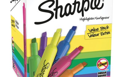 Tank Style Highlighters, Assorted Ink Colors, Chisel Tip, Assorted Barrel Colors, 36/pack