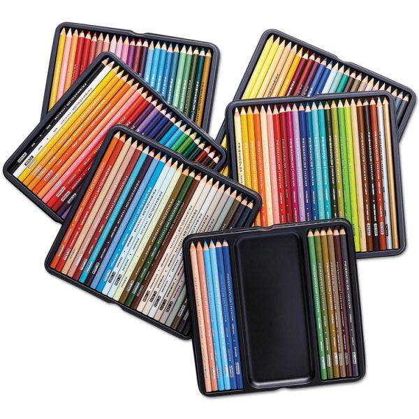 Premier Colored Pencil, 0.7 mm, 2B, Assorted Lead and Barrel Colors, 132/Pack - Image 3