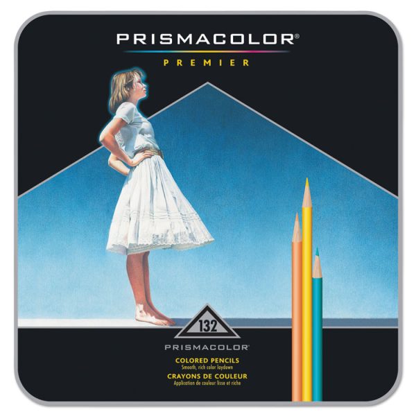 Premier Colored Pencil, 0.7 mm, 2B, Assorted Lead and Barrel Colors, 132/Pack - Image 7