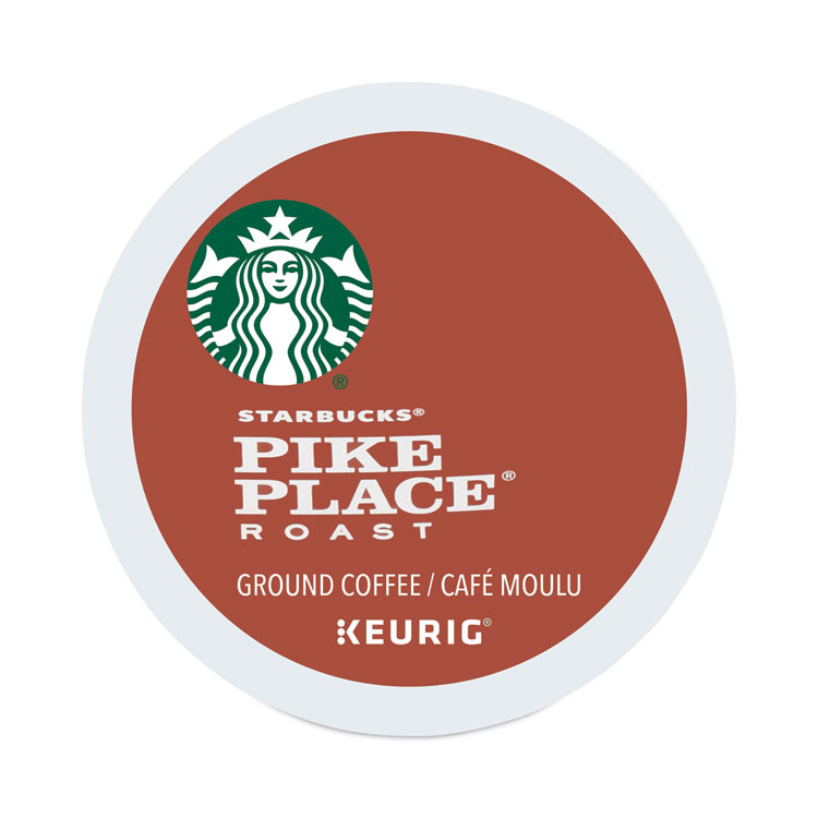 Pike Place Coffee K-Cups Pack, 24/box, 4 Box/carton - Image 2