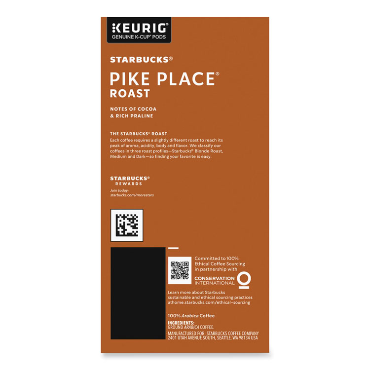 Pike Place Coffee K-Cups Pack, 24/box, 4 Box/carton - Image 5