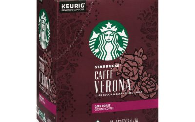 Caffe Verona Coffee K-Cups Pack, 24/box