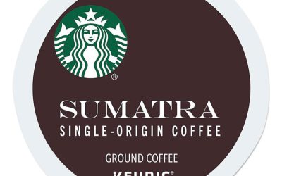 Sumatra Coffee K-Cups, Sumatran, K-Cup, 96/Box