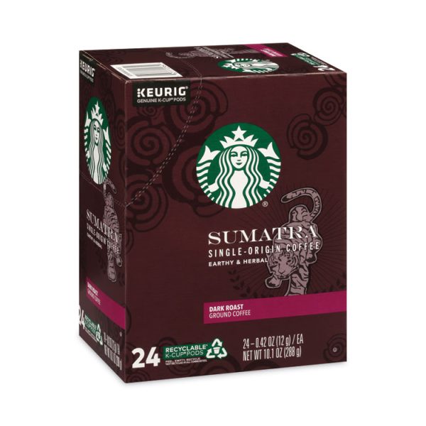 Sumatra Coffee K-Cups, Sumatran, K-Cup, 24/box - Image 4