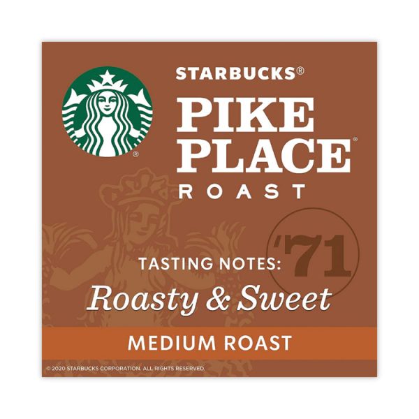 Whole Bean Coffee, Pike Place Roast, 1 lb Bag, 6/Carton - Image 2