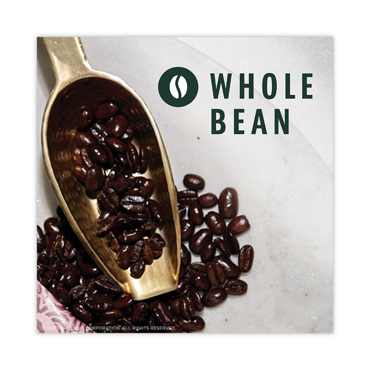 Whole Bean Coffee, Pike Place Roast, 1 lb Bag, 6/Carton - Image 4
