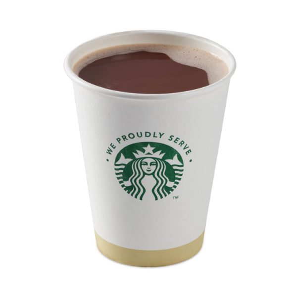 Hot Cups, 12 Oz, White With Green Starbucks Logo, 1,000/carton - Image 4