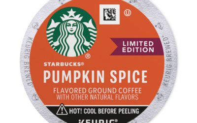 Pumpkin Spice Coffee, K-Cups, 22/Box, 4 Boxes/Carton