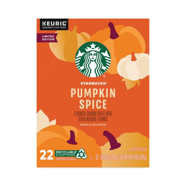 Pumpkin Spice Coffee, K-Cups, 22/Box, 4 Boxes/Carton - Image 2