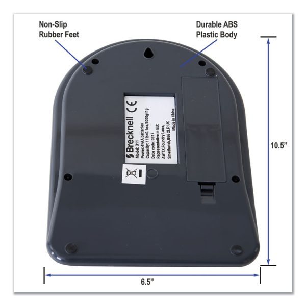 Model 311 - 11 Lb. Postal/shipping Scale, Round Platform, 6" Dia - Image 6