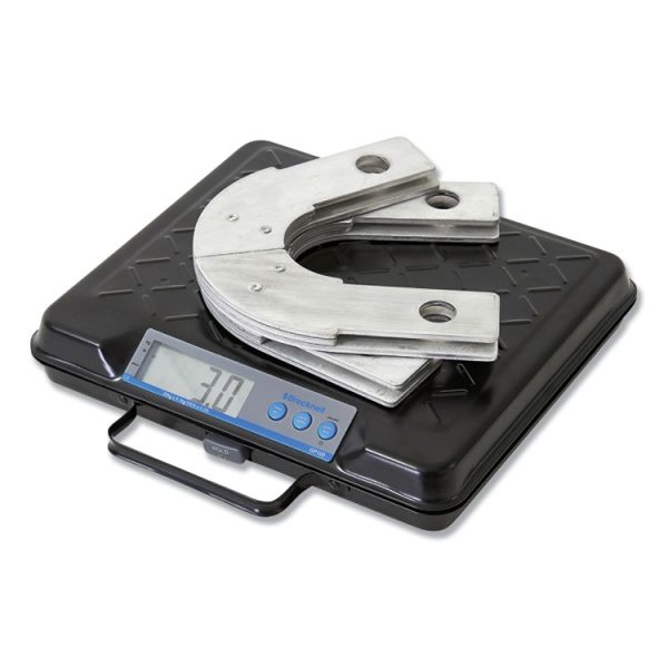 Portable Electronic Utility Bench Scale, 100 lb Capacity, 12.5 x 10.95 x 2.2  Platform - Image 8