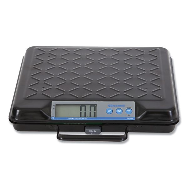 Portable Electronic Utility Bench Scale, 250 lb Capacity, 12.5 x 10.95 x 2.2  Platform