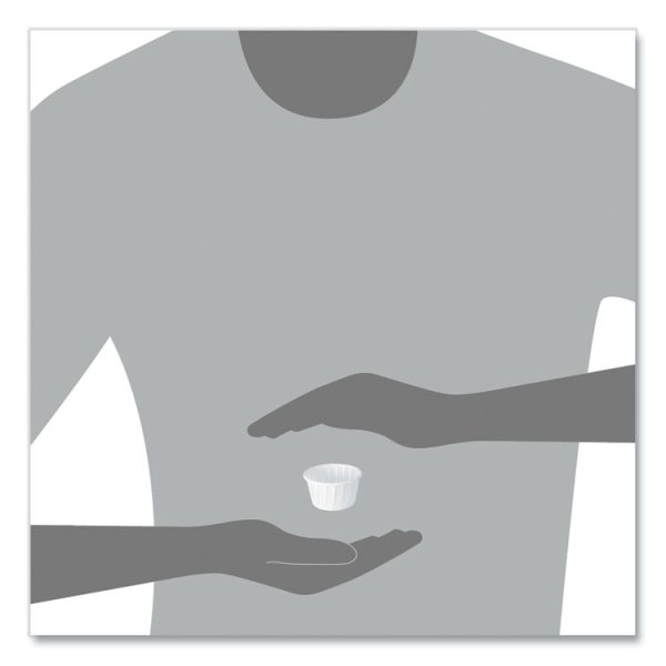 Paper Portion Cups, ProPlanet Seal, 1.25 oz, White, 250/Bag, 20 Bags/Carton - Image 7