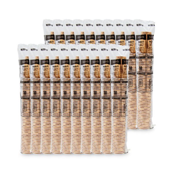 Mistique Hot Paper Cups, 16 Oz, Brown, 50/sleeve, 20 Sleeves/carton - Image 4