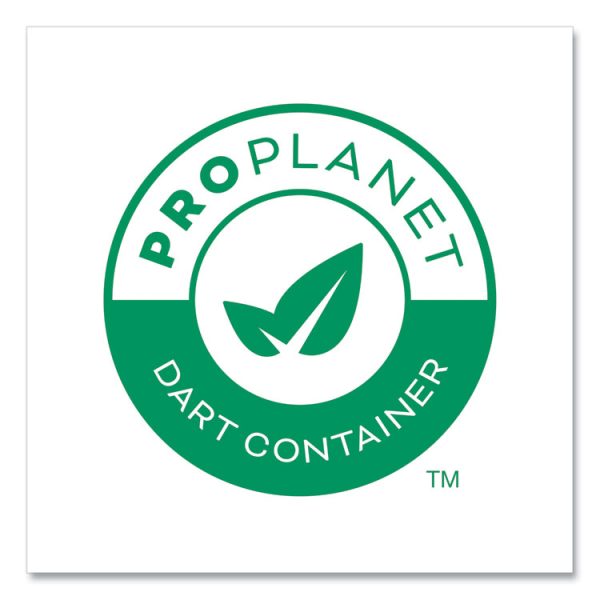 Compostable Paper Hot Cups, ProPlanet Seal, 16 oz, White/Green, 1,000/Carton - Image 2