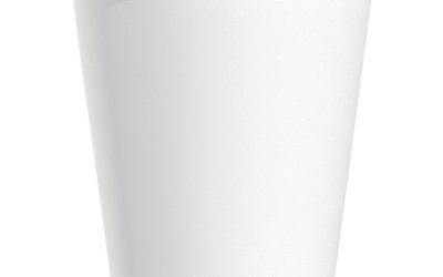 Single-Sided Poly Paper Hot Cups, 6 Oz, White, 50/pack, 20 Packs/carton