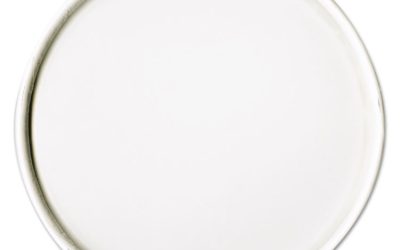 Spiral-Wound Paper Hot Cup Lids, Fits 16 Oz Cups, White, 25/sleeve, 20 Sleeves/carton