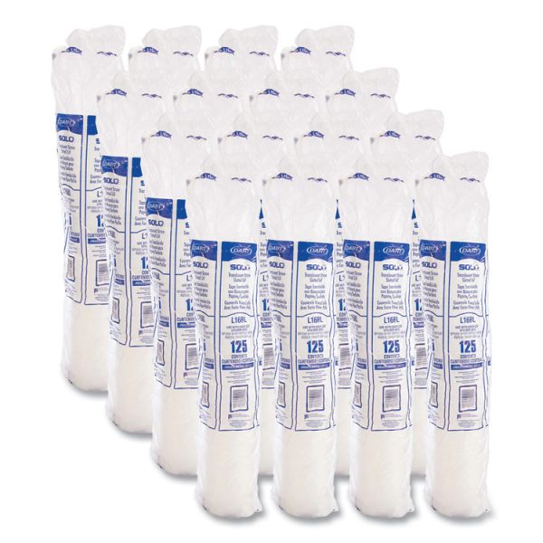 Polystyrene Plastic Flat Straw-Slot Cold Cup Lids, Fits 12 oz to 24 oz Cups, Translucent, 125/Pack, 16 Packs/Carton - Image 8