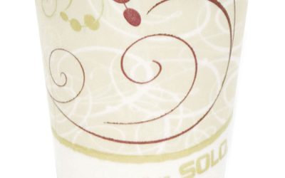 Symphony Design Paper Water Cups, ProPlanet Seal, 5 oz, 100/Bag, 30 Bags/Carton