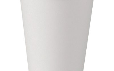 Uncoated Paper Cups, Hot Drink, 8 Oz, White, 1,000/carton