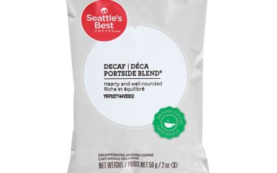 Premeasured Coffee Packs, Decaf Portside Blend, 2.6 oz Packet, 72/Carton