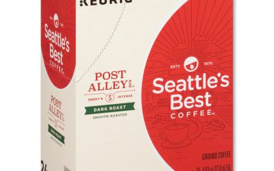 Post Alley Dark Coffee K-Cup, 24/Box, 4/Carton