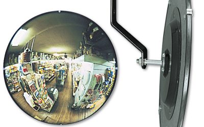 160 degree Convex Security Mirror, Circular, 18″ Diameter