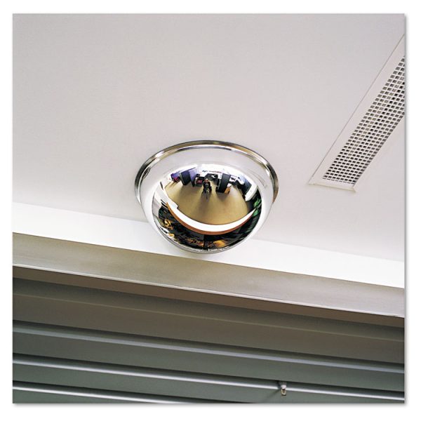 Full Dome Convex Security Mirror, Full Dome, 18" Diameter - Image 2
