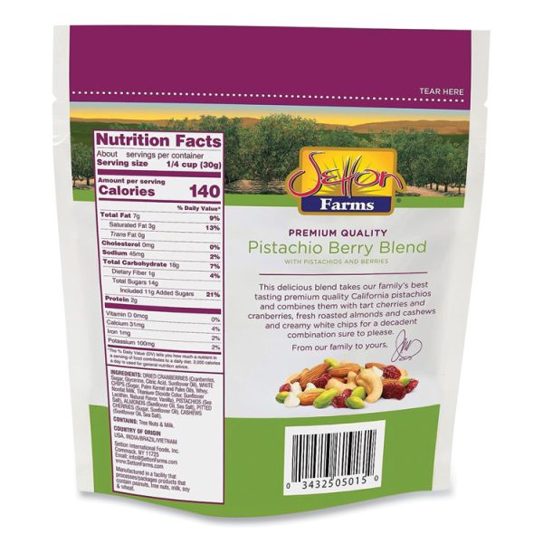 Pistachio Berry Blend, 4 oz Bag, 10/Carton - Image 4