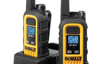 DXFRS300 Heavy-Duty Walkie Talkies, 1 W, 22 Channels