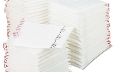 Jiffy TuffGard Extreme Self-Seal Mailer, #2, Barrier Bubble Air Cell Cushion, Self-Adhesive Closure, 8.5 x 12, White, 50/CT