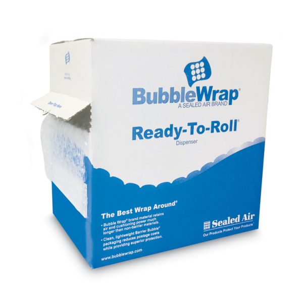 Bubble Wrap Cushion Bubble Roll, 0.5" Thick, 12" x 65 ft - Image 2