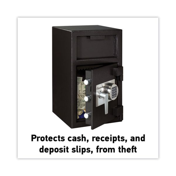 Digital Depository Safe, Extra Large, 1.3 Cu Ft, 14w X 15.6d X 24h, Black - Image 3