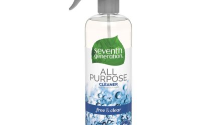 Natural All-Purpose Cleaner, Free And Clear/unscented, 23 Oz Trigger Spray Bottle, 8/carton