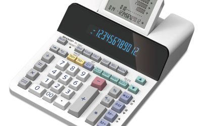 EL-1901 Paperless Printing Calculator with Check and Correct