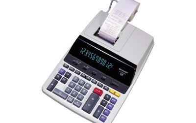 SHARP EL330WB 10 DIGIT,MINI-DESKTOP BASIC CALC