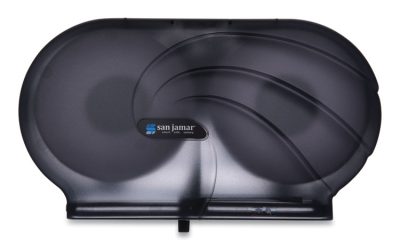 Twin 9″ JBT Toilet Tissue Dispenser, Oceans, 19 x 5.25 x 12, Transparent Black Pearl