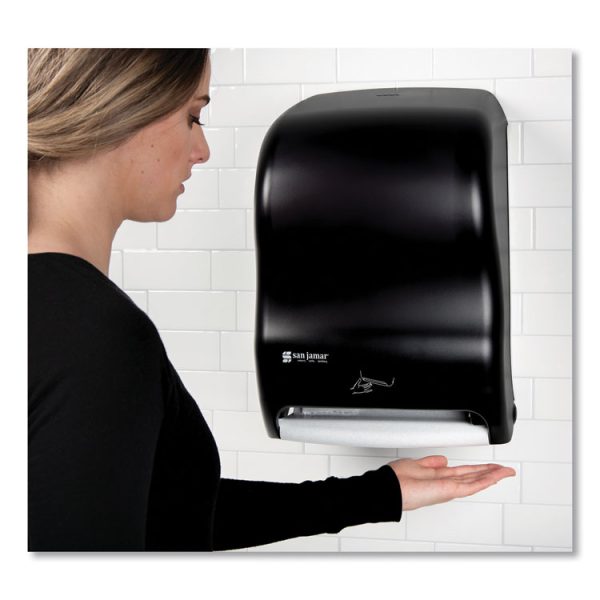 Smart System With Iq Sensor Towel Dispenser, 11.75 X 9 X 15.5, Black Pearl - Image 3