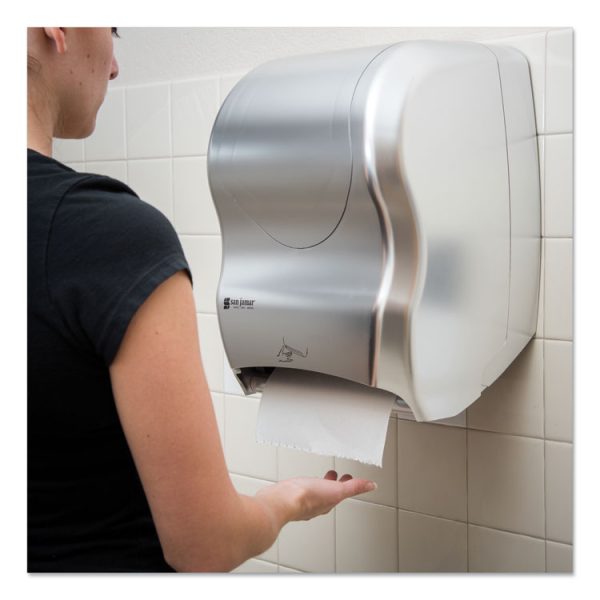 Smart System With Iq Sensor Towel Dispenser, 16.5 X 9.75 X 12, Silver - Image 5