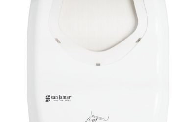 Smart System With Iq Sensor Towel Dispenser, 16.5 X 9.75 X 12, White/clear