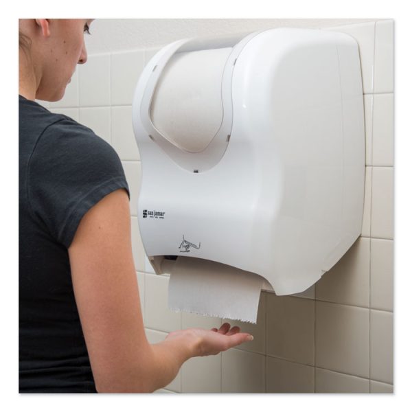 Smart System With Iq Sensor Towel Dispenser, 16.5 X 9.75 X 12, White/clear - Image 5