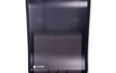 Ultrafold Multifold/c-Fold Towel Dispenser, Classic, 11.75 X 6.25 X 18, Black Pearl