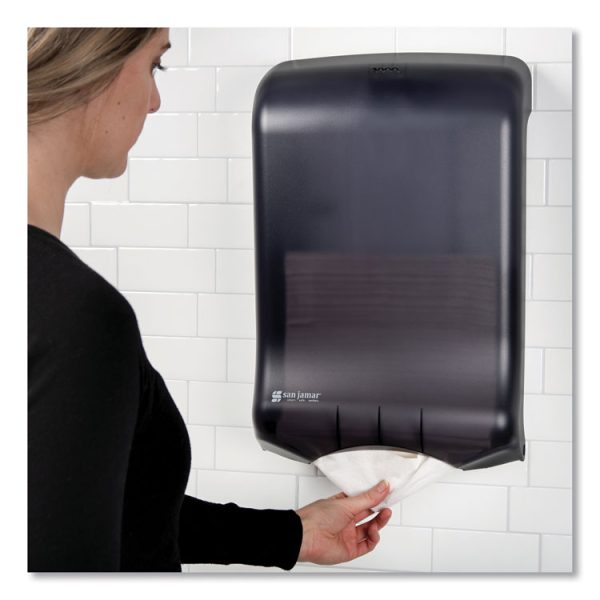 Ultrafold Multifold/c-Fold Towel Dispenser, Classic, 11.75 X 6.25 X 18, Black Pearl - Image 5