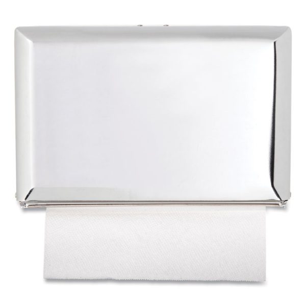 Singlefold Paper Towel Dispenser, 10.75 X 6 X 7.5, Chrome