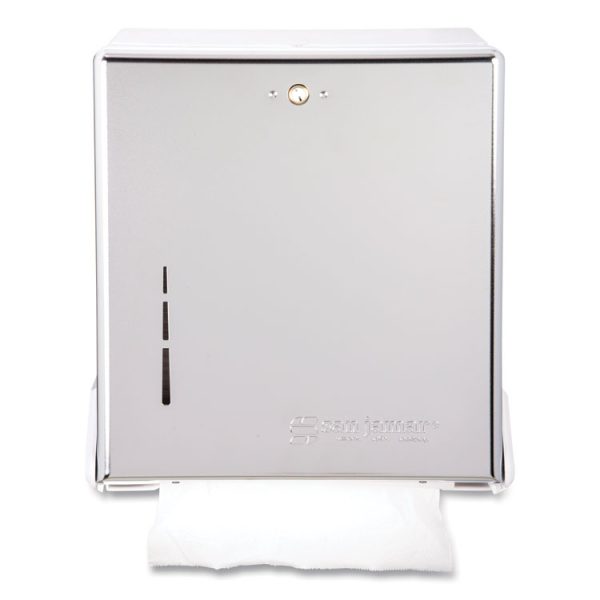 True Fold C-Fold/multifold Paper Towel Dispenser, 11.63 X 5 X 14.5, Chrome