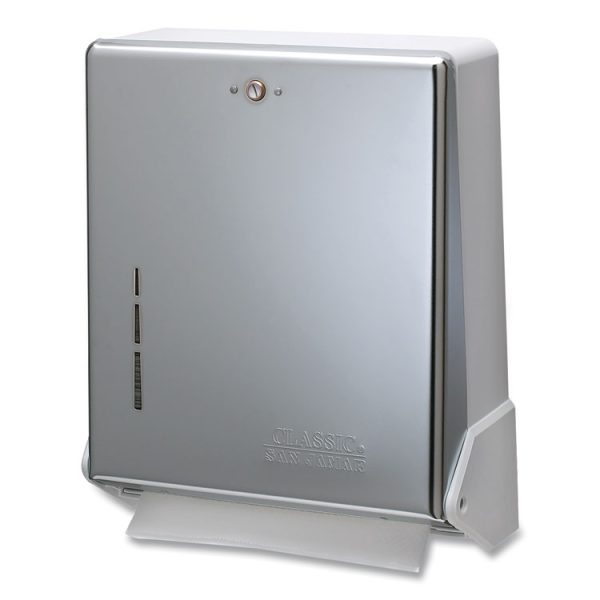 True Fold C-Fold/multifold Paper Towel Dispenser, 11.63 X 5 X 14.5, Chrome - Image 5