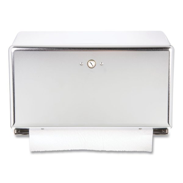 Mini C-Fold/multifold Towel Dispenser, 11.13 X 3.88 X 7.88, Chrome - Image 3