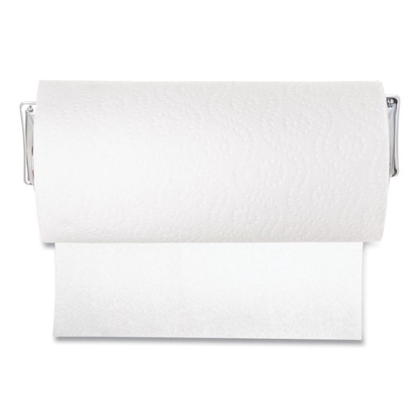 Perforated Roll Towel Dispenser For 11 Inch Roll, 13.25 X 4.63 X 2.88, Chrome - Image 4