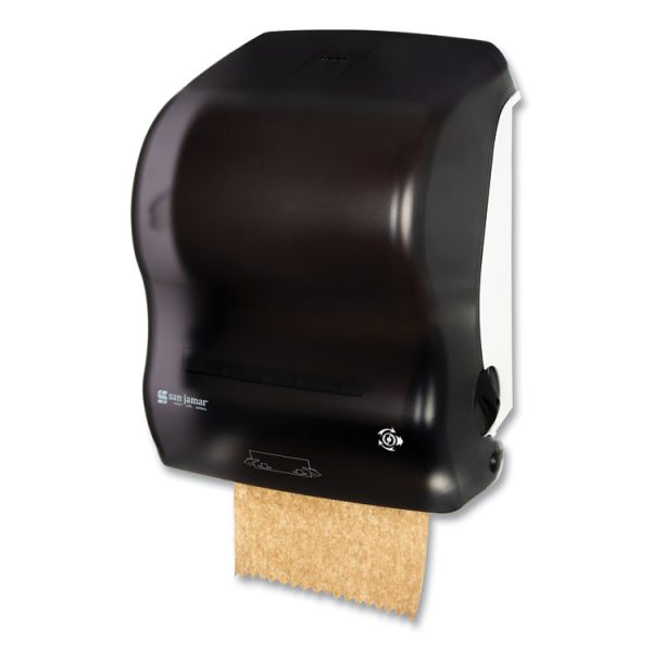 Simplicity Mechanical Roll Towel Dispenser, 15.25 X 13 X 10.25, Black - Image 2