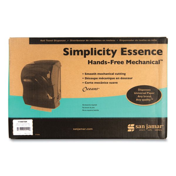 Simplicity Mechanical Roll Dispenser, 12.38 X 9.5 X 14.63, Black Pearl - Image 5